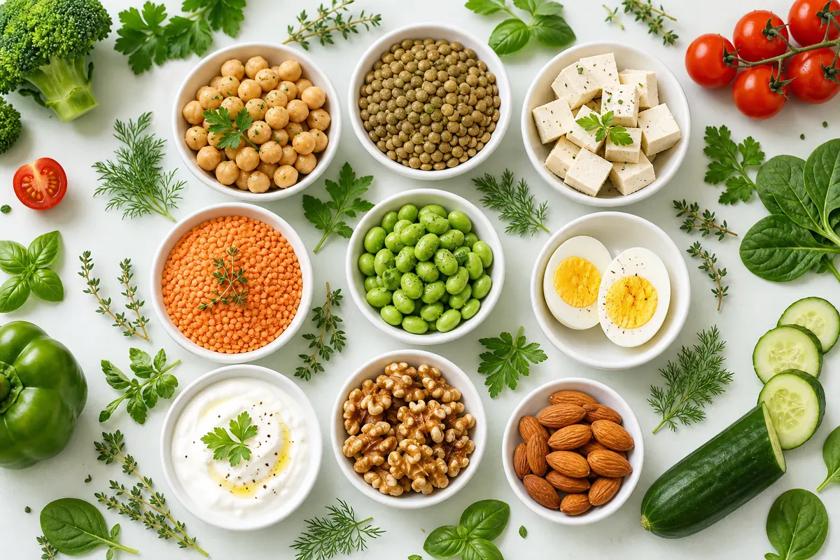 Eiwitbronnen voor vegetari&euml;rs: een praktisch overzicht