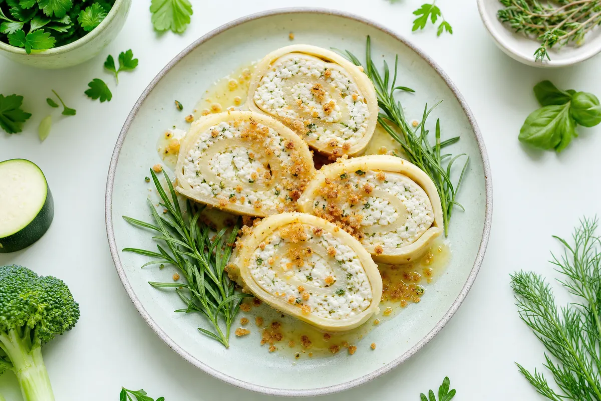Sloveense rolletjes met kwark en dragon (&scaron;truklji)